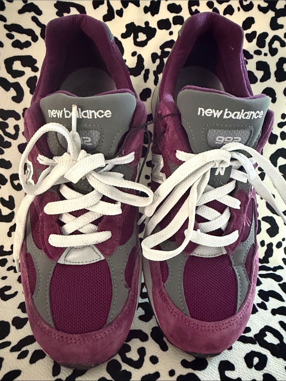 NEW BALANCE 992 “USA” MAROON sneekers 🧞‍♀️